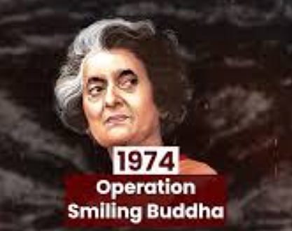 In 1972, then-Prime Minister Indira Gandhi authorized the Bhabha Atomic Research Centre (BARC) to conduct a nuclear test, laying the groundwork for Operation Smiling Buddha.