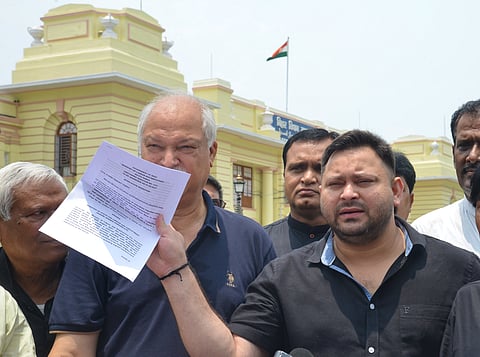 Uproar in Bihar Assembly over SIR; Tejashwi calls minister ‘Monkey’, standoff deepens