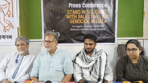 Gaza Crisis: SIO and Activists Hold Joint Press Conference in Mumbai | Call for Global Solidarity