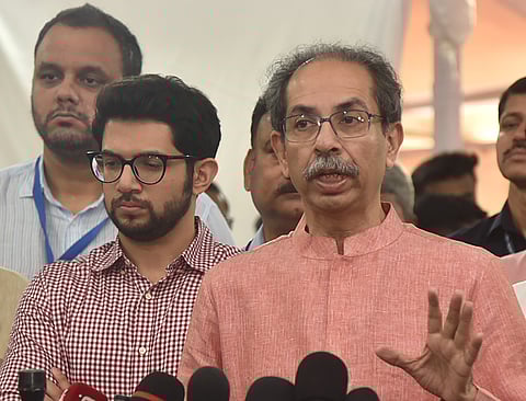 The Uddhav Thackeray camp in its mouthpiece 'Saamana' claimed that the ECI has been working under the BJP’s influence.