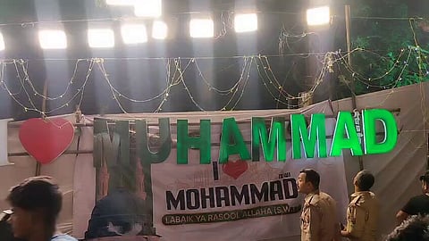 A banner reading "I Love Muhammad" during a Kanpur procession on September 4, led to an FIR against 25 Muslim youths, sparking nationwide protests and the viral #ILoveMuhammad campaign.