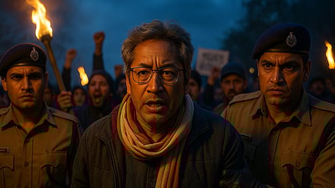 Sonam Wangchuk Arrested Under NSA in Ladakh, 4 Dead; Rights Group Demands Probe