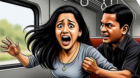 The incident took place near Varkala railway station on November 2, when the young woman from Thiruvananthapuram was allegedly pushed out of a moving train by a person reportedly under the influence of alcohol. 