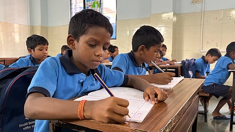 Musahar children study in Patna’s Shoshit Samadhan Kendra (SSK) school