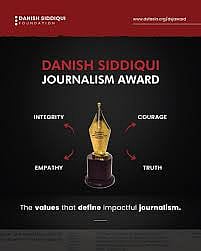 Danish Siddiqui Journalism Award 2026 invites entries