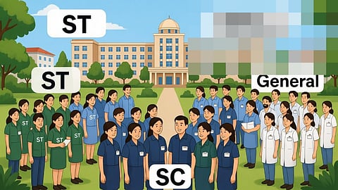 Drawing from official rank data, Nethrapal shows that the negative score talk only applies to a handful of unpopular courses, like biochemistry, where seats go unfilled no matter what. In high-demand fields such as radiology and general medicine at top colleges like Madras Medical College, reserved students are not just qualifying, they're grabbing spots in the open category, beating out general candidates on pure marks.