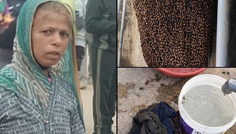 Kanchan Bai, a Dalit Anganwadi worker sacrificed her life to save 20 children. When a swarm of bees attacked, she covered the kids with a tarpaulin and stood as a human shield. 