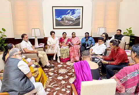Rahul Gandhi and Priyanka Gandhi meet Trans delegation, vow to fight regressive Trans Bill.