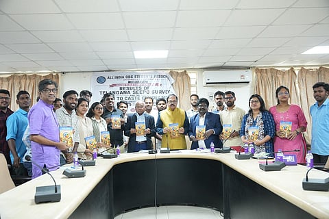 The conference brought together eminent intellectuals, policymakers, academicians, and social activists to deliberate on the findings of the Telangana Socio-Economic, Educational, Employment and Political Caste (SEEEPC) Survey.