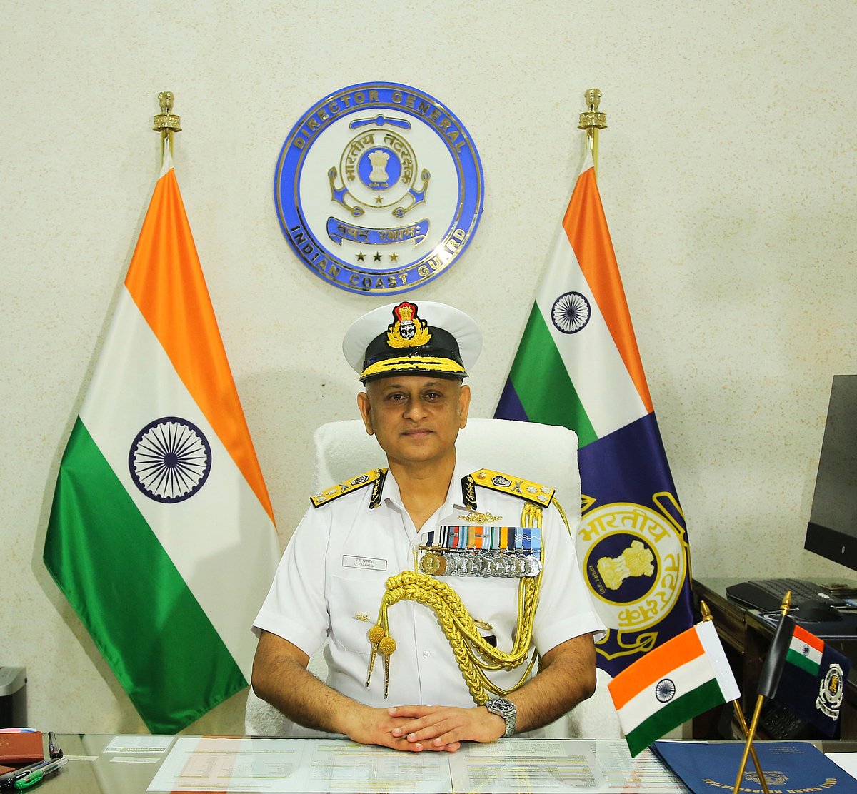 DG Paramesh Sivamani Takes Charge as 26th Director General of Indian ...