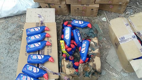 Noida Police Busts Racket Manufacturing Duplicate Hindustan Lever Limited Products 
