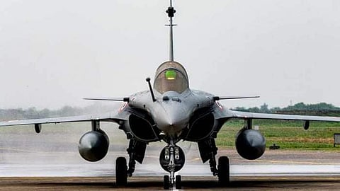 French Rafale Inducted Into Indian Air Force's 'Golden Arrows'
