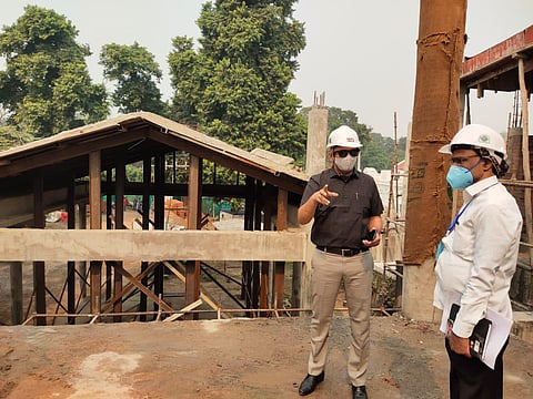 Raj Shekhar Inspects Under-Construction New Circuit House In Kanpur, Sets May 2021 As Date Of Completion 
