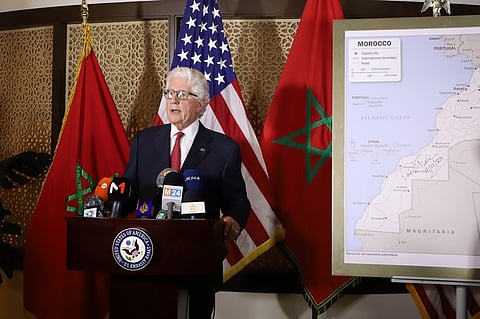 US Ambassador To Morocco Presents Full Map Of Morocco, Officially Adopted By His Government
