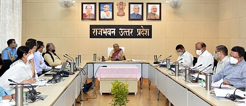 राज्यपाल आनंदीबेन पटेल ने की SGPGI तथा डा0 राम मनोहर लोहिया आयुर्विज्ञान संस्थान की ऑनलाइन समीक्षा 
