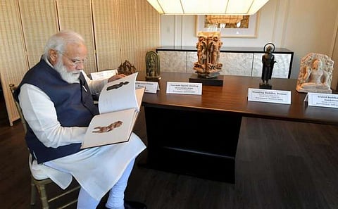 PM Modi Bringing Home 157 Artefacts, Antiquities From The US