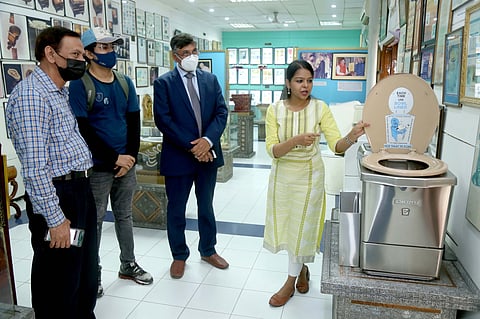 Ireland-India Council Chief Visits Sulabh Campus 