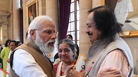 File Photo of Dr Banerjee with PM Modi