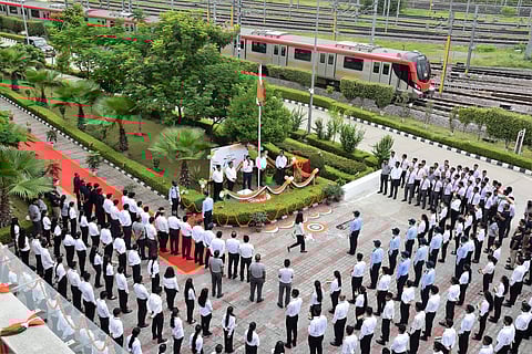 Uttar Pradesh Metro Celebrates 76th Independence Day 