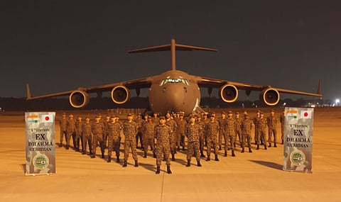 Indo-Japan Joint Training Exercise “Dharma Guardian” To Commence At Camp Imazu In Japan 