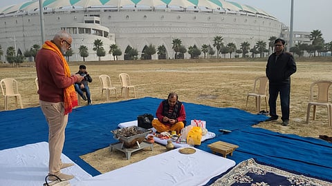 लखनऊ आर्किटेक्चर फेस्टिवल के दूसरे संस्करण के लिए भूमि पूजन संपन्न 