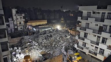 Under-Construction 5-Storey Building Collapses in Delhi's Burari, 2 Dead, 12 Injured