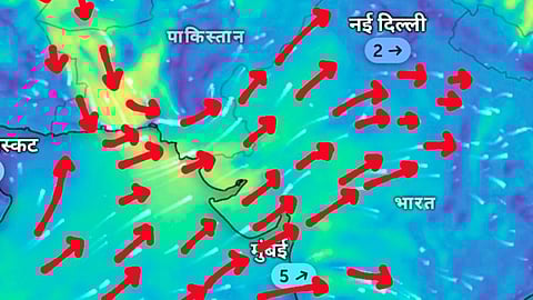 अरब सागर की हवाएं बनीं मानसून की राह में बाधा, उत्तर भारत में गर्मी का असर बढ़ा