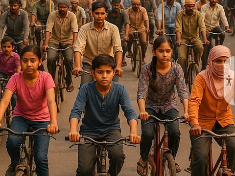 साइकिल के बिना शहर: मोटर वाहनों की अंधी दौड़ में दम तोड़ती आगरा की सांस