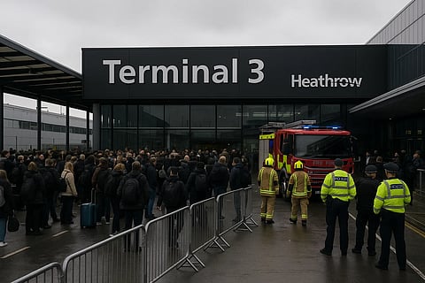 Heathrow Airport Terminal 3 Evacuated Amid Fire Alarm Scare; Passengers Face Major Delays