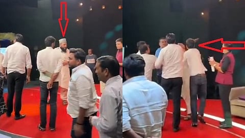 TV डिबेट में डिंपल यादव पर अभद्र टिप्पणी करने पर सपा कार्यकर्ताओं ने मौलाना साजिद रशीदी को जड़ा थप्पड़