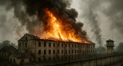 Russian Airstrike on Ukrainian Prison Kills 17 Inmates in Zaporizhzhia, 42 Injured