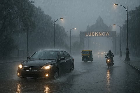 Rain and Thunderstorms Expected in Lucknow Today; Humid Conditions To Prevail