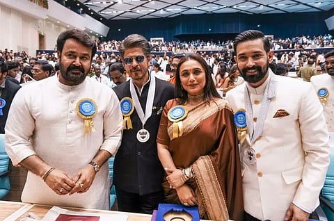 Shah Rukh Khan, Mohanlal, Rani Mukerji Shine at 71st National Film Awards; ‘12th Fail’ Wins Best Feature Film