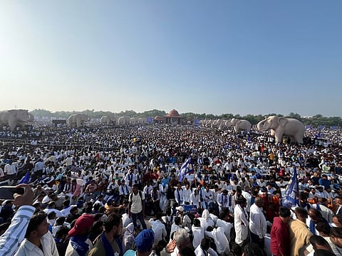मायावती की लखनऊ रैली: राजनीतिक शक्ति प्रदर्शन या संजीवनी की तलाश.....!!!