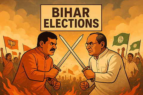 Booze and Ballots: Nitish’s Flip-Flop Politics Meets Tejashwi’s Rebellion — With PK’s Fiery Tadka!!
