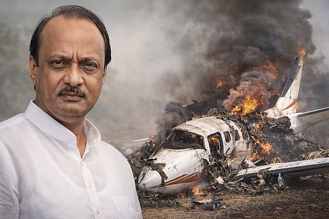 DGCA Issues Preliminary Probe Report Of Learjet 45 Crash at Baramati Airport That Killed Ajit Pawar