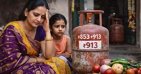 LPG Price Hike Hits Indian Households Amid Iran-Israel Conflict and Post-Holi Rush
