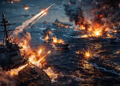 Trump Vows ‘Death, Fire & Fury’: US Claims Crushing Iran Navy in Hormuz Amid Epic Fury Operation