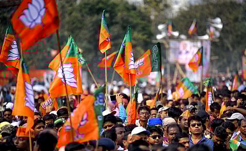 BJP Marks 46th Foundation Day With Nationwide Celebrations