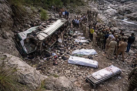 Tragic Bus Plunge in Udhampur Claims 15 Lives