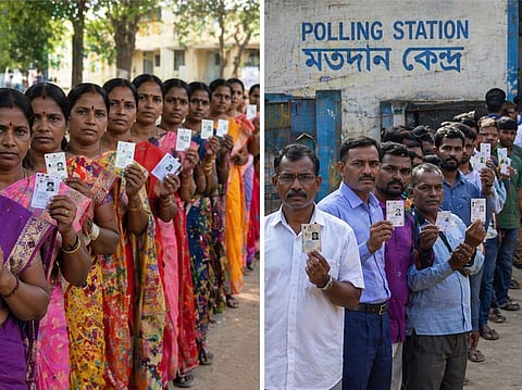 Voting Underway In Tamil Nadu And West Bengal, 18 Million Voters To Decide the Fate of Two Powerhouses 
