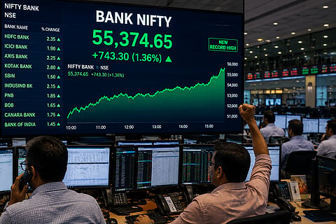 Bank Nifty Hits Record High Amid Strong Banking Sector Rally