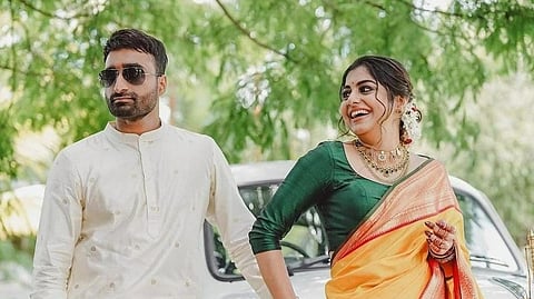 RJ Meera Nandan and her fiance