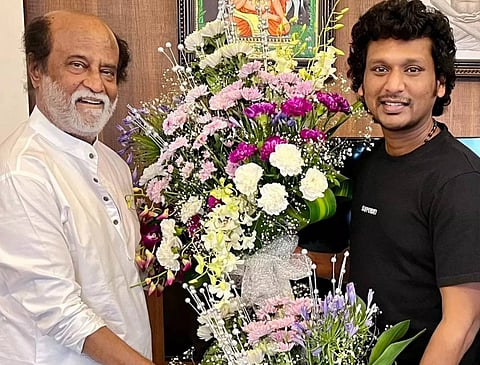 Rajinikanth and Lokesh Kanagaraj