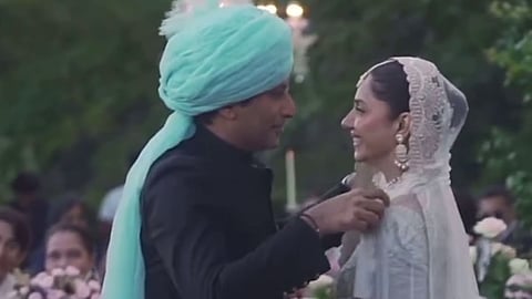 Salim Karim and Mahira Khan 