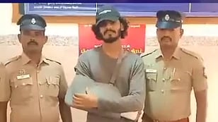 TTF Vasan with Baluchetty police after being arrested