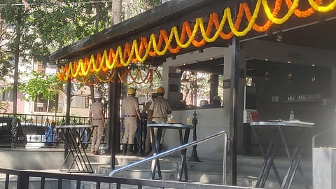 Fire Force at Rameshwaram Cafe after the blast on March 1