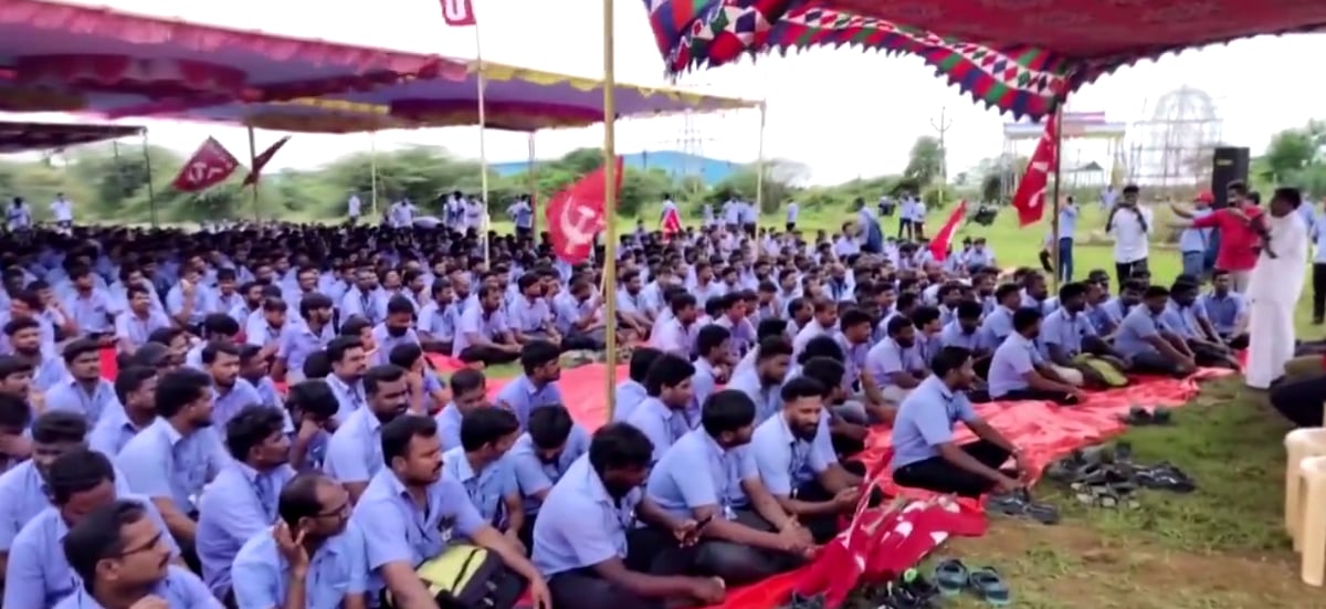 Samsung Workers Strike: CITU Demands Stalin's Intervention