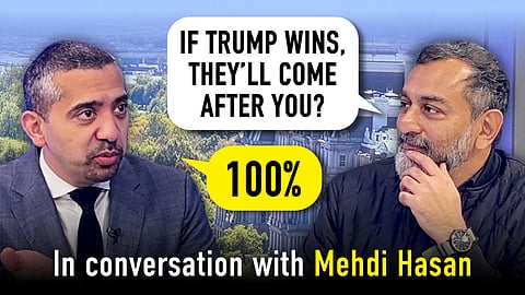 Exclusive: Journalist Mehdi Hasan on Trump’s threats to the press, why he founded Zeteo, reporting on Hamas, & more