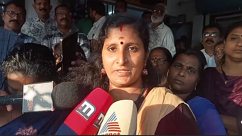 U Remya, Vice Chairperson, Pandalam Municipality